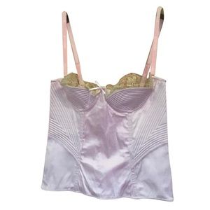 Roberto Cavalli Silk corset bustier